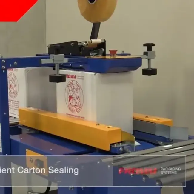 FCS10U Semi Automatic Carton Taping Machine