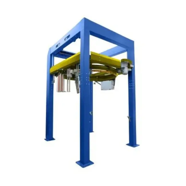 FA8 Quad Automatic Inline Ring Stretch Wrapping Machine