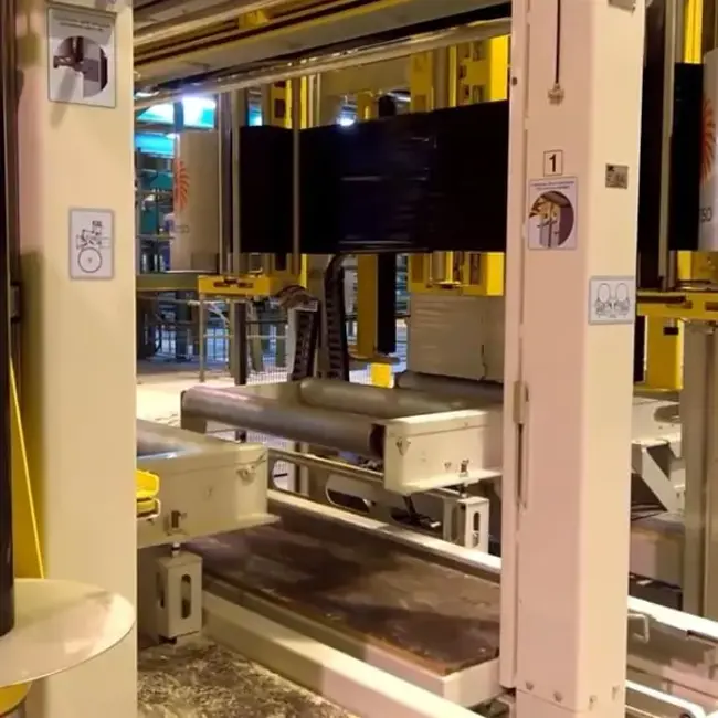 FROMM's curtain wrapping machine
