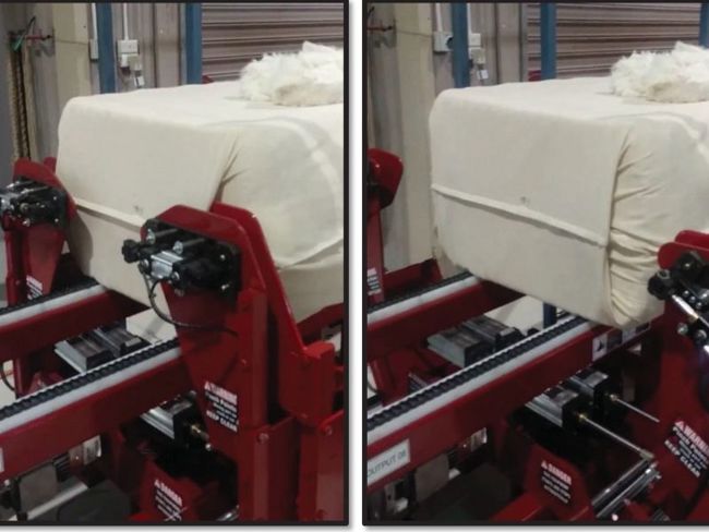 JENGLO M100 Automatic Bale Bagging System by FROMM 