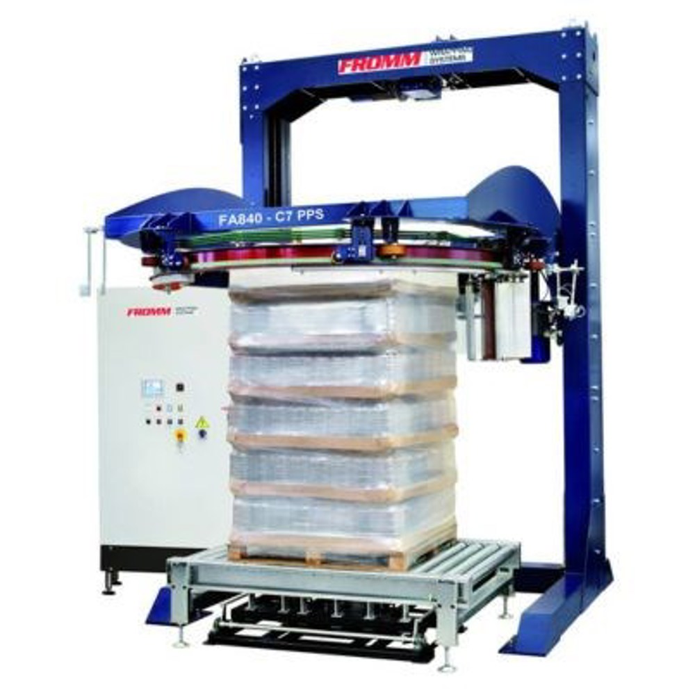 FA8 Series Automatic Inline Ring Stretch Wrapping Machine Wrapping